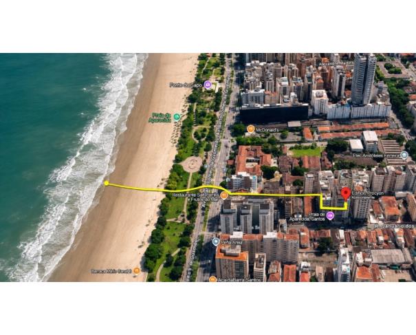 Foto de Santos (SP) | Apto 190 m² | Praia de Aparecida